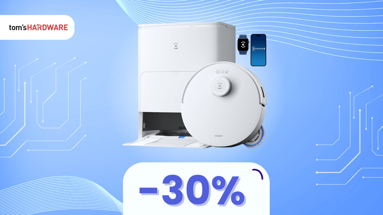 Immagine di Casa perfetta senza muovere nemmeno un dito: ECOVACS DEEBOT T30S a solo 699€!