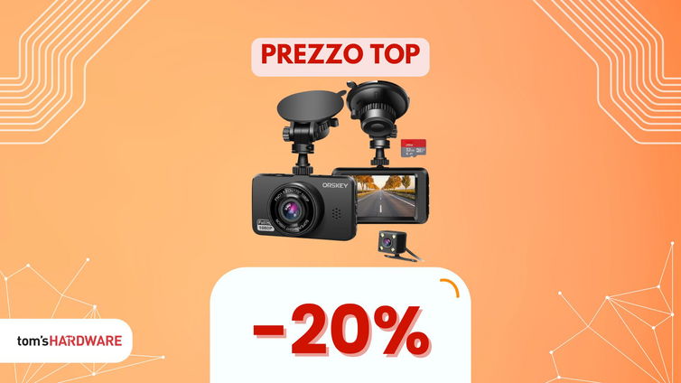 Immagine di Questa dash cam riprende tutto, ma oggi il vero affare è il suo coupon