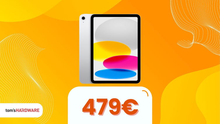 Immagine di Offerte tech: Amazon abbassa l’iPad 10 da 256GB sotto i 480€, in linea con Unieuro