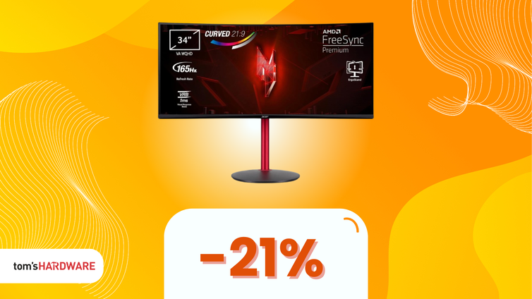 Immagine di Trasforma la tua postazione in un'epica arena di gioco con questo monitor, oggi IN SCONTO! -21%