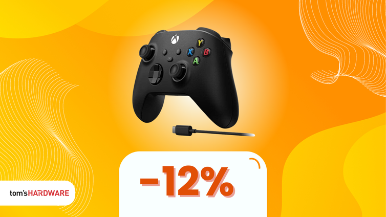 Immagine di Xbox Wireless Controller Carbon Black a SOLO 40€!