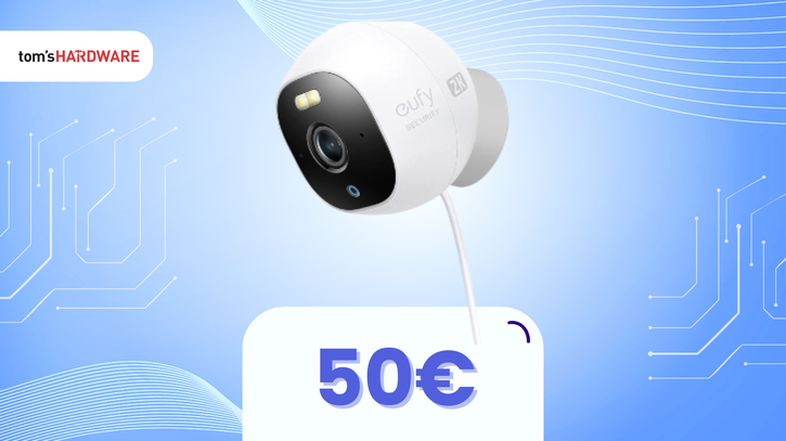 Immagine di Occhio di falco per esterni: Eufy Security Cam a soli 50€!