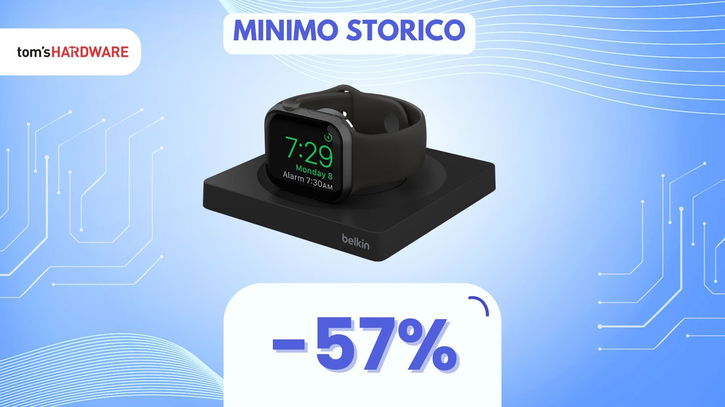 Immagine di Il tappetino di ricarica per Apple Watch, che ti seguirà OVUNQUE, oggi è a meno di metà prezzo! (-57%)