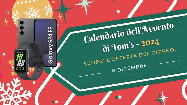 Immagine di Per oggi Samsung Galaxy S24 FE costa POCHISSIMO, e prendi il Watch Fit3 con SOLO 1€!