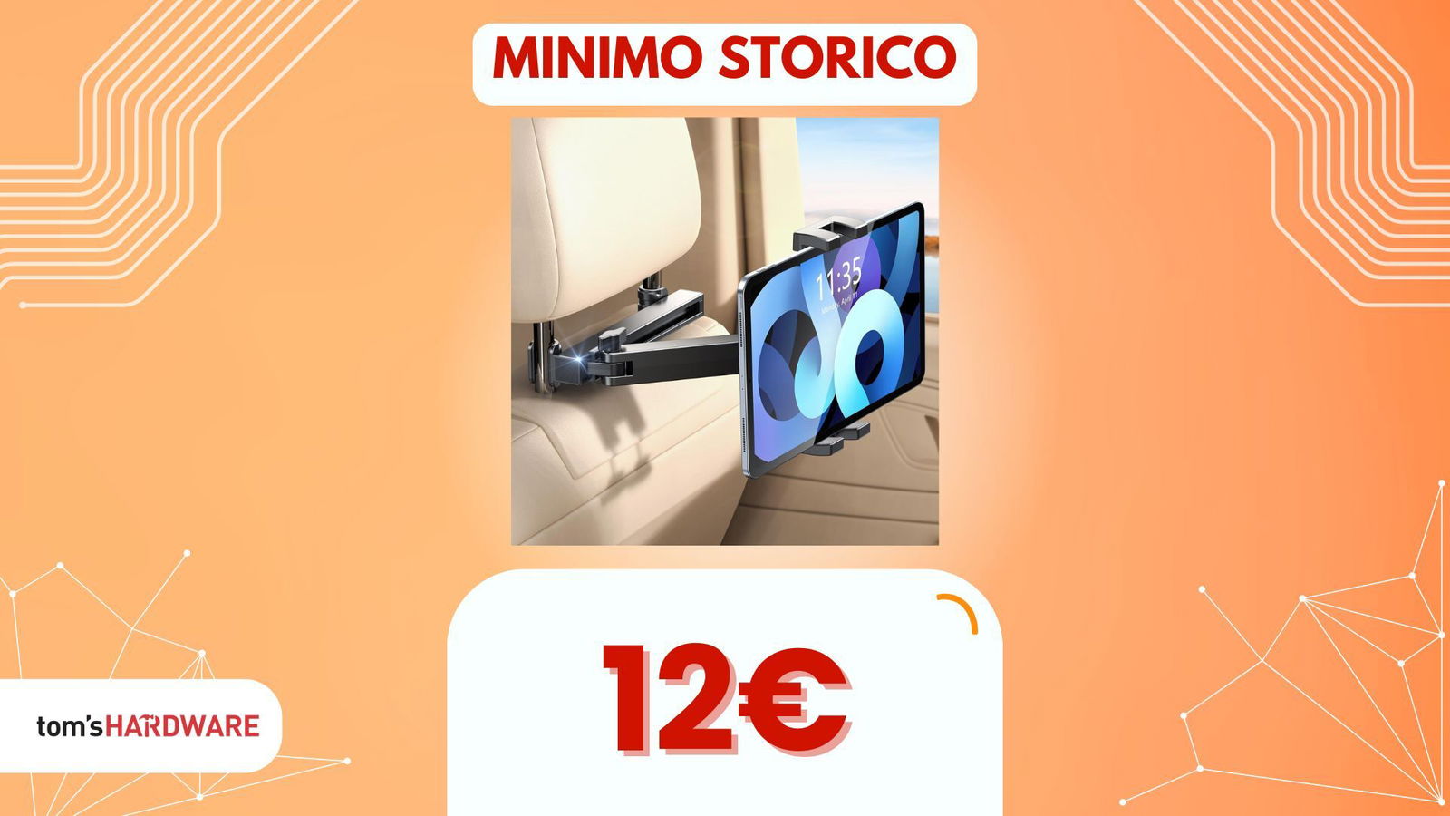 Immagine di Una TV in auto per i passeggeri? Il gadget che cercavi costa appena 12€!