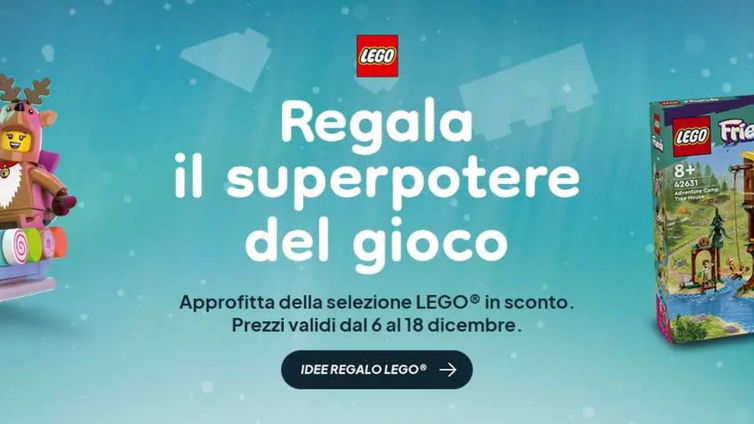 Immagine di Yeppon, per il Natale 2024, sceglie i LEGO: selezione esclusiva a prezzi scontati