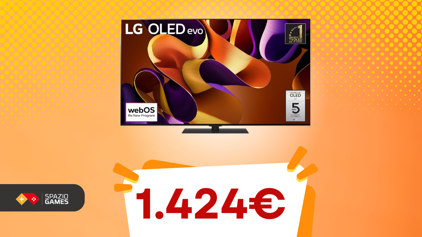 Immagine di Trasforma il tuo modo di guardare la TV con questa LG OLED da 55", ora IN SCONTO!