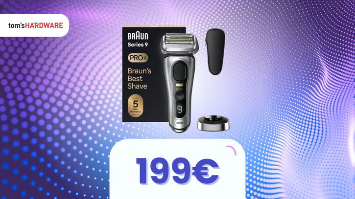 Immagine di Braun Series 9 PRO sotto i 200€: il massimo per una barba perfetta, come nel Black Friday