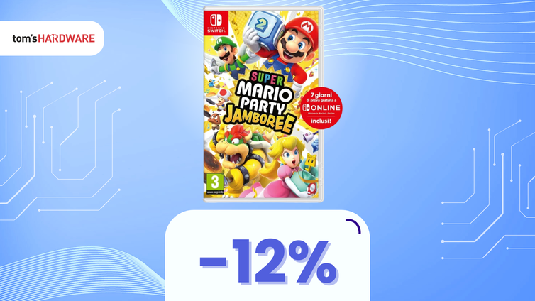 Immagine di Trasforma le tue serate in una festa con Super Mario Party Jamboree, ora IN OFFERTA!