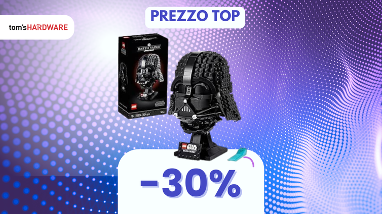 Immagine di Casco LEGO di Darth Vader a soli 56€: un fantastico regalo di Natale!