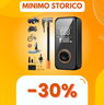 A questo mini compressore d'aria portatile mancava solo un COUPON, oggi risparmi il 30%!