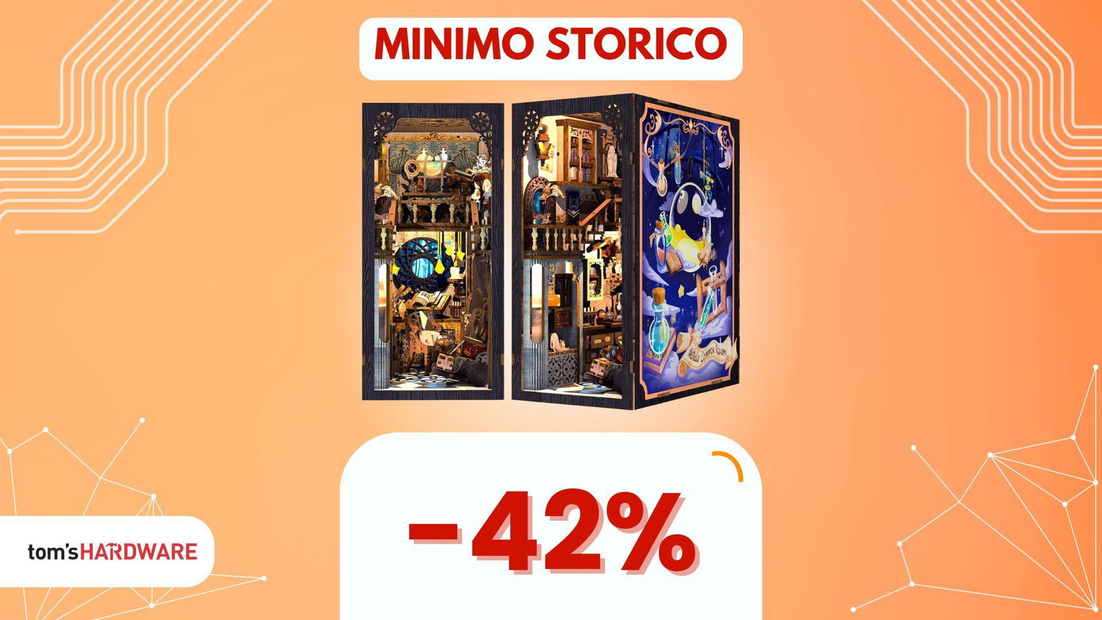 Immagine di Questo diorama LED vi farà viaggiare in un mondo magico per soli 29€! (-42%)