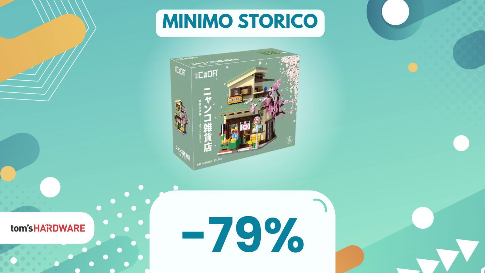 Immagine di Mattoncini stile giapponese: il set che non può mancare nella tua collezione è in sconto del 79%!