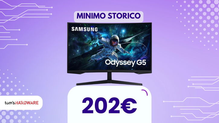 Immagine di Affare Samsung Odyssey G5: quasi sotto i 200€!