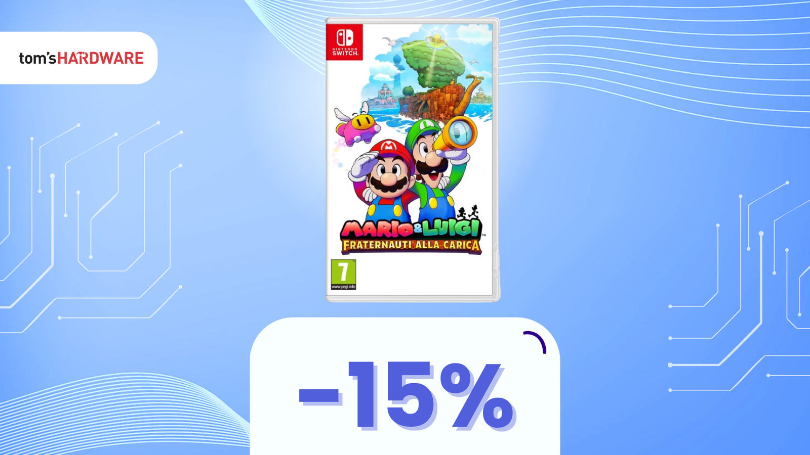 Immagine di Esplora nuovi mondi in Mario & Luigi: Fraternauti alla Carica, oggi IN SCONTO! (-15%)