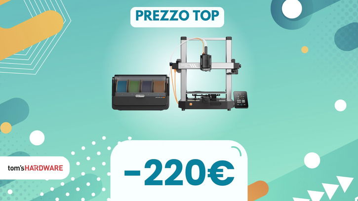 Immagine di Sembra un errore, ma non lo è: questa stampante 3D a colori è in SCONTO di 220€!