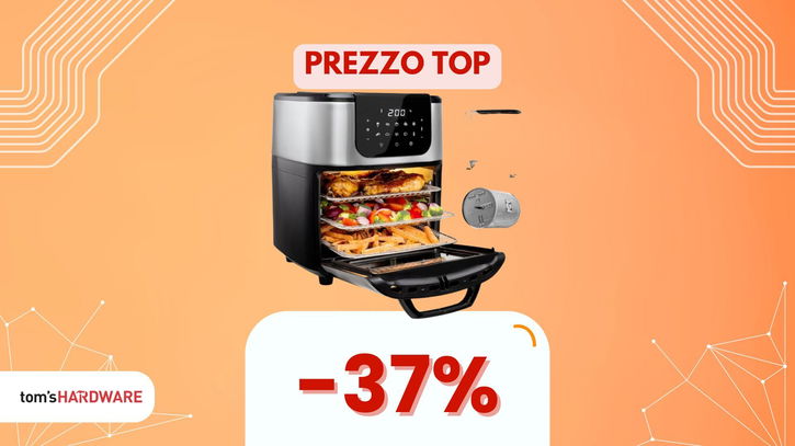 Immagine di La fine del 2024 porta sconti, anche su questa friggitrice ad aria. La prenderete?