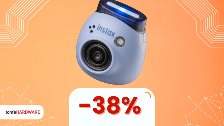 Immagine di Immortala i tuoi ricordi di Natale con Fujifilm instax Pal Lavender Blue a solo 62€!