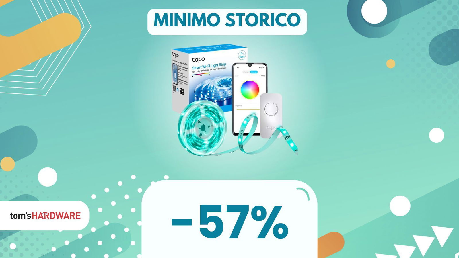 Immagine di La striscia LED che si sincronizza con la musica ora POCHISSIMO! (-57%)