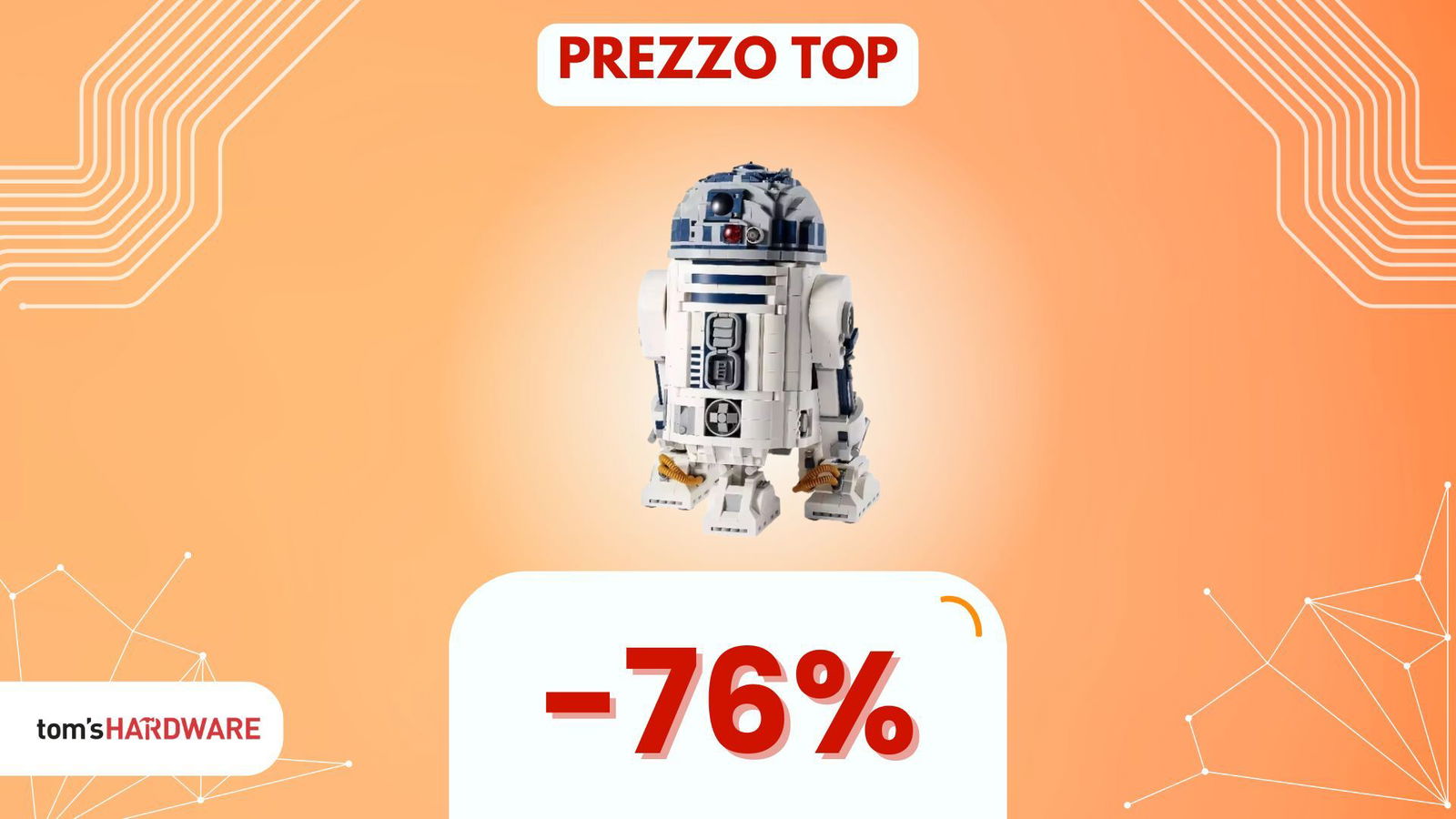 Immagine di Il set R2-D2 che tutti vogliono è in SUPER offerta: così risparmi il 76%!