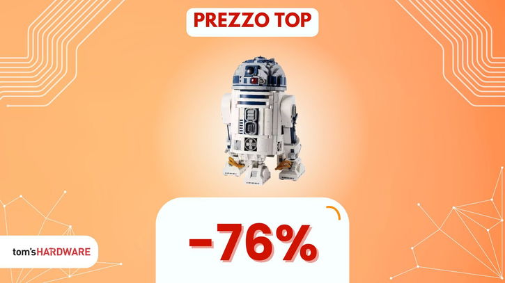 Immagine di Il set R2-D2 che tutti vogliono è in SUPER offerta: così risparmi il 76%!