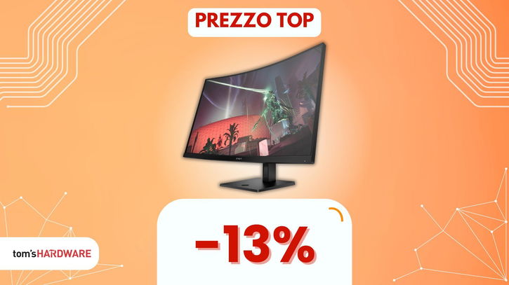 Immagine di Questo monitor da gaming curvo HP è il sogno di ogni gamer, ed è anche in SCONTO!