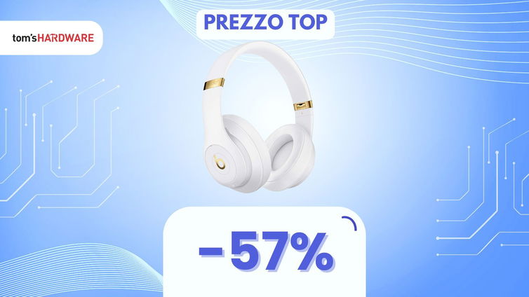 Immagine di L'eccellenza audio Apple a meno di METÀ PREZZO: -57% sulle Beats Studio3!