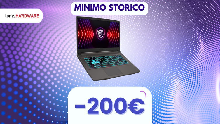 Immagine di Notebook da gaming a poco prezzo? Con questo MSI oggi risparmi 200€!