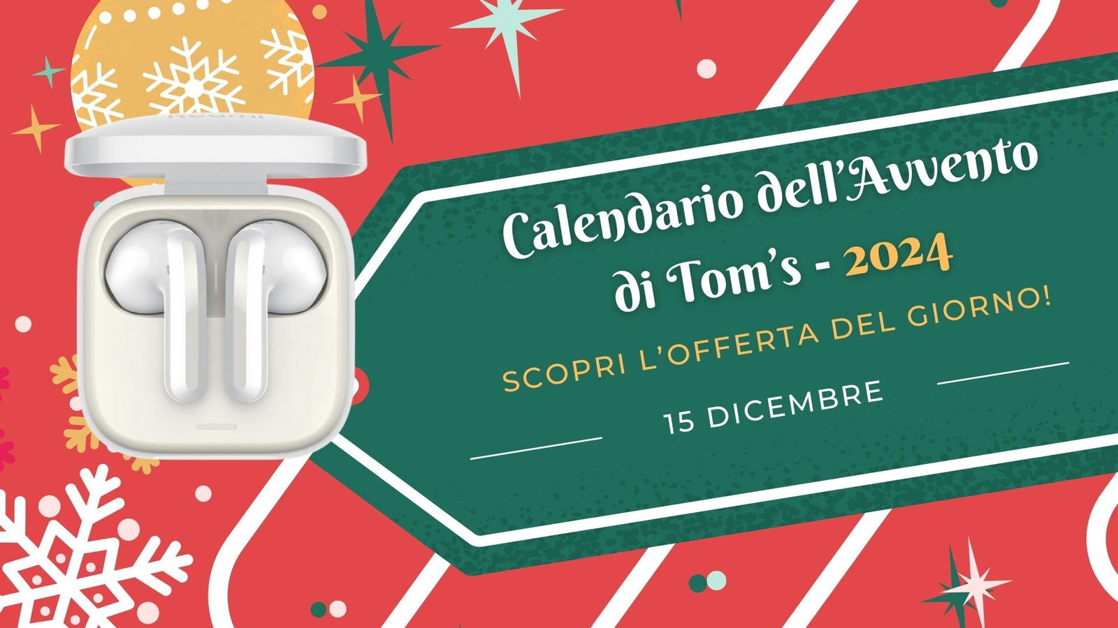 Immagine di Auricolari Xiaomi OTTIMI al prezzo di una pizza: eccovi l'offerta del 15 dicembre!