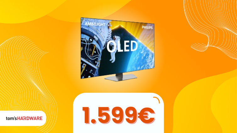 Immagine di Porta questa smart TV Philips OLED da 65" nel tuo salotto e goditi un'esperienza cinematografica! Oggi IN SCONTO!