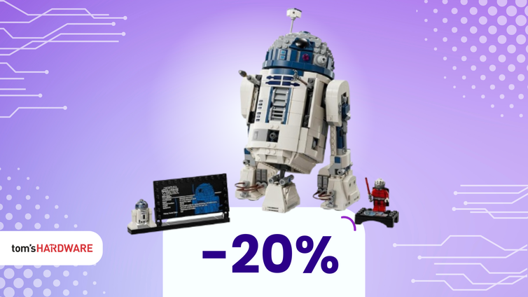 Immagine di R2-D2 LEGO a soli 80€: perfetto come REGALO di NATALE!