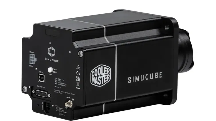 Immagine di Cooler Master e Simucube insieme per una nuova base volante direct drive