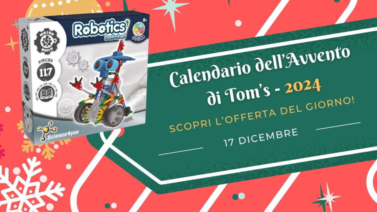 Immagine di Un robot funzionante nel tuo Calendario dell’Avvento del 17 dicembre