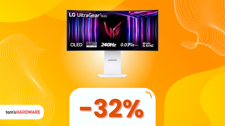 Immagine di Porta il tuo gaming a un livello superiore con questo monitor OLED curvo, oggi in SCONTO! - 32%