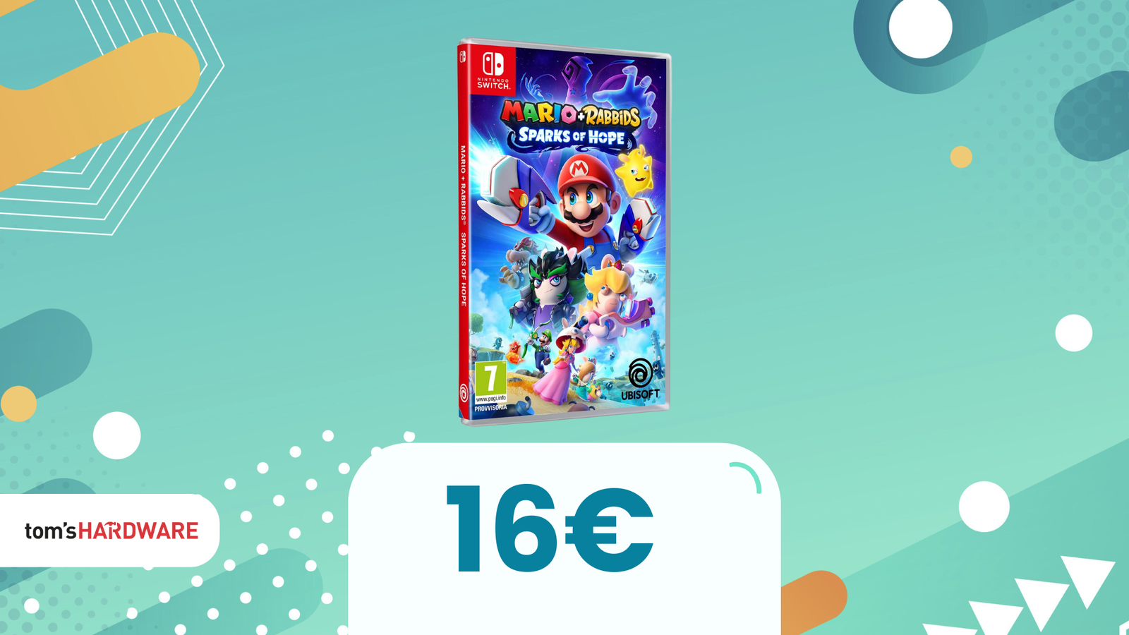 Immagine di Il regalo di Natale perfetto per gli appassionati Nintendo: Mario + Rabbids Sparks of Hope a soli 16€!