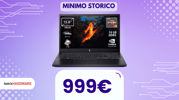 Immagine di Il tuo nuovo notebook gaming con Ryzen 7 e RTX 4050 è ora al MINIMO STORICO! Lo pagni MENO di 1000€!