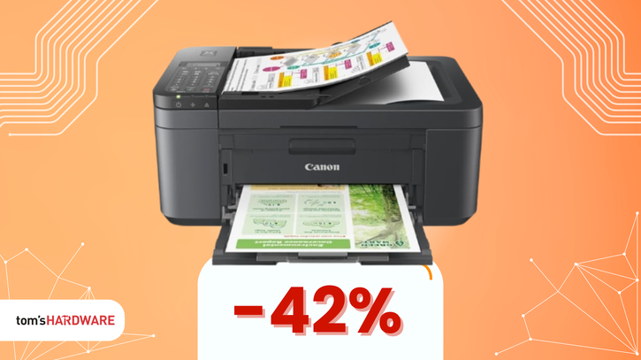 Immagine di Stampante Canon PIXMA a soli 49€: multifunzione wireless 4 in 1!