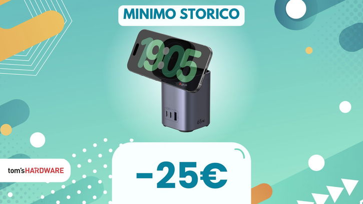 Immagine di Mai più cavi in giro: arriva un DOPPIO SCONTO sulla stazione di ricarica definitiva!