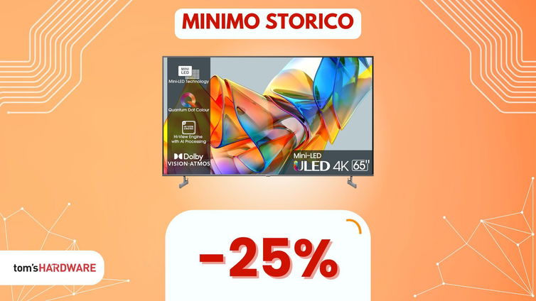 Immagine di Mini-LED e 65" a questo prezzo? Questa Smart TV in SCONTO è un affare!