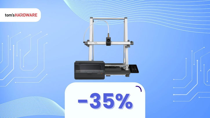 Immagine di Nuova stampante 3D Anycubic in Early Bird: risparmia 350€, dopo il prezzo sale a 999€