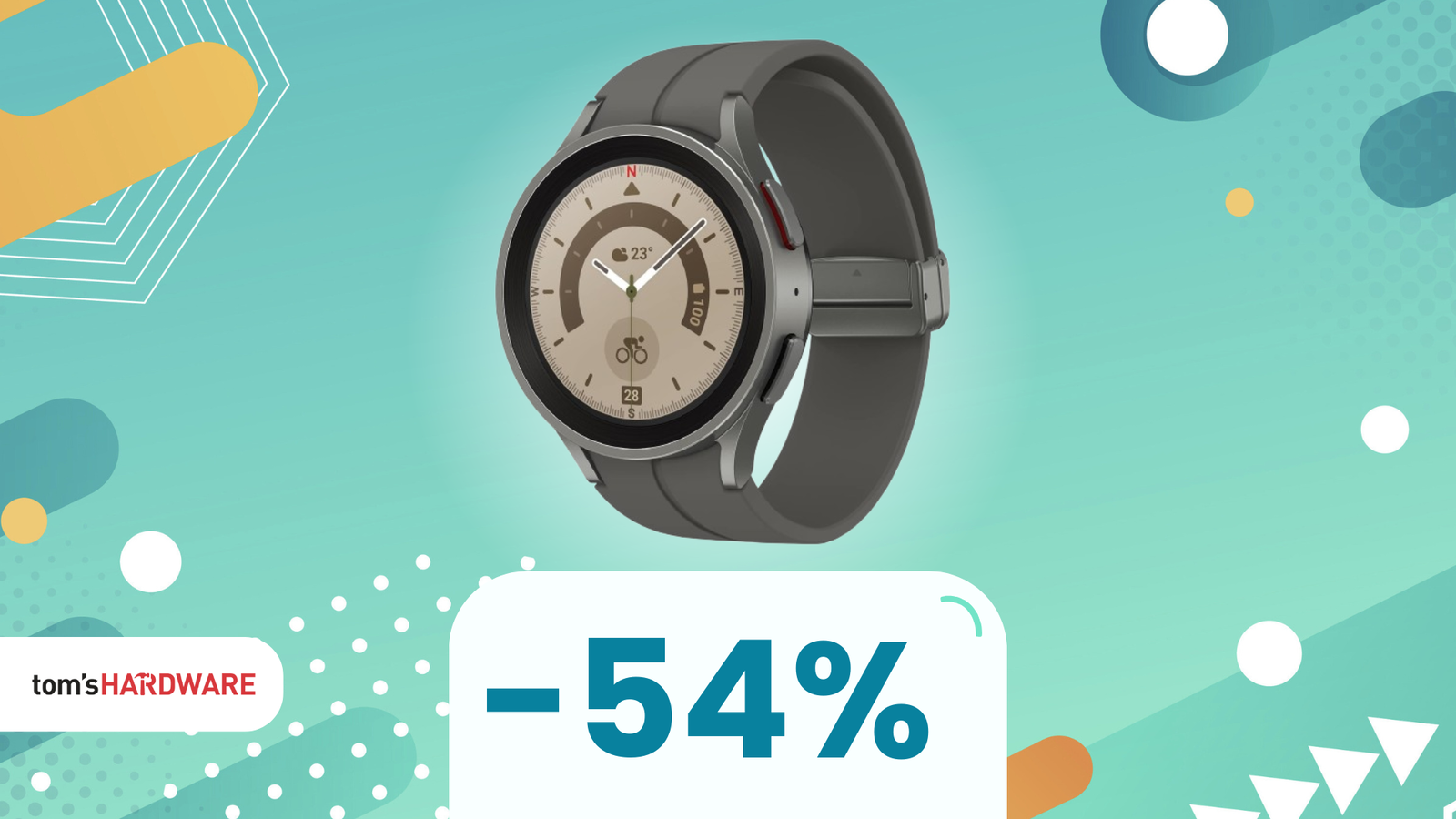 Immagine di Samsung Galaxy Watch5 Pro a MENO DI META' PREZZO! IMPERDIBILE! -54%