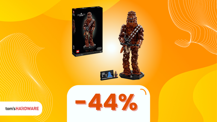 Immagine di Il regalo perfetto per i fan di Star Wras: LEGO Star Wars Chewbacca a soli 118€!