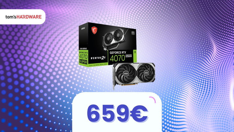 Immagine di MSI RTX 4070 Super a 659€ da rivenditore ufficiale