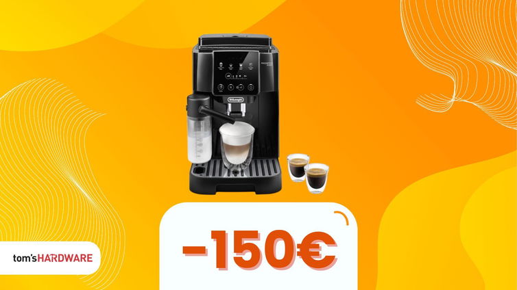 Immagine di Natalissimi Unieuro: oggi risparmi 150€ su una macchina da caffè automatica