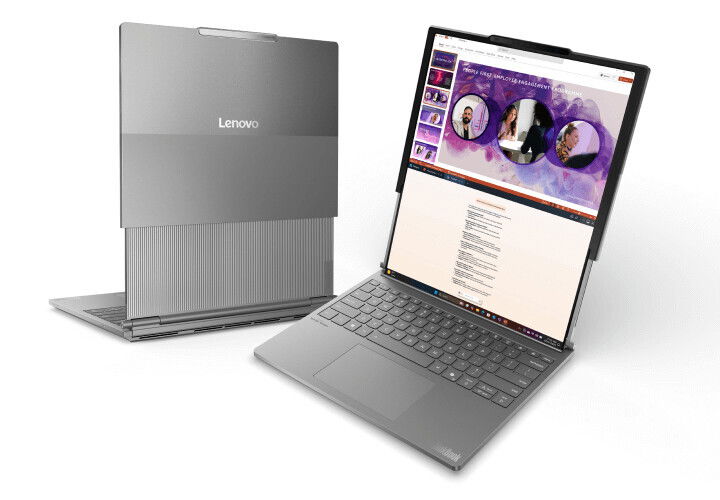 Immagine di Ecco il portatile con display arrotolabile, lo svelerà Lenovo al CES