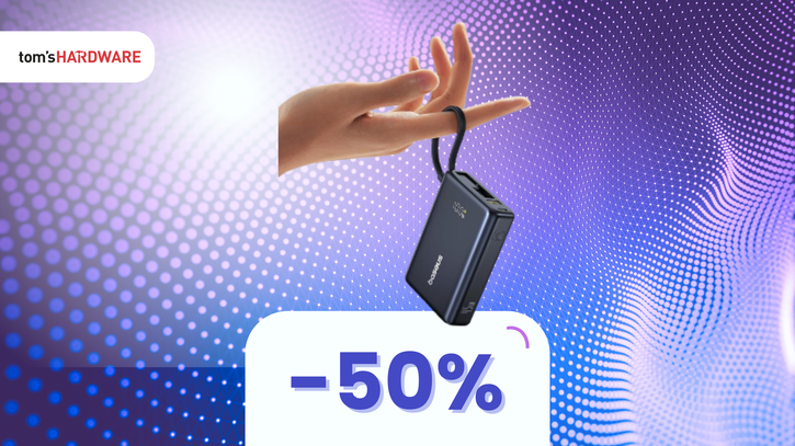 Immagine di Oggi a METÀ PREZZO: potente powerbank Baseus a SOLI 30€!