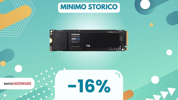 Immagine di A questo prezzo sembra un errore: SSD Samsung 990 EVO da 1TB al MINIMO STORICO!