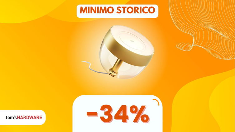 Immagine di L'illuminazione smart non è mai stata così elegante, e con questa lampada è anche in SUPER SCONTO!