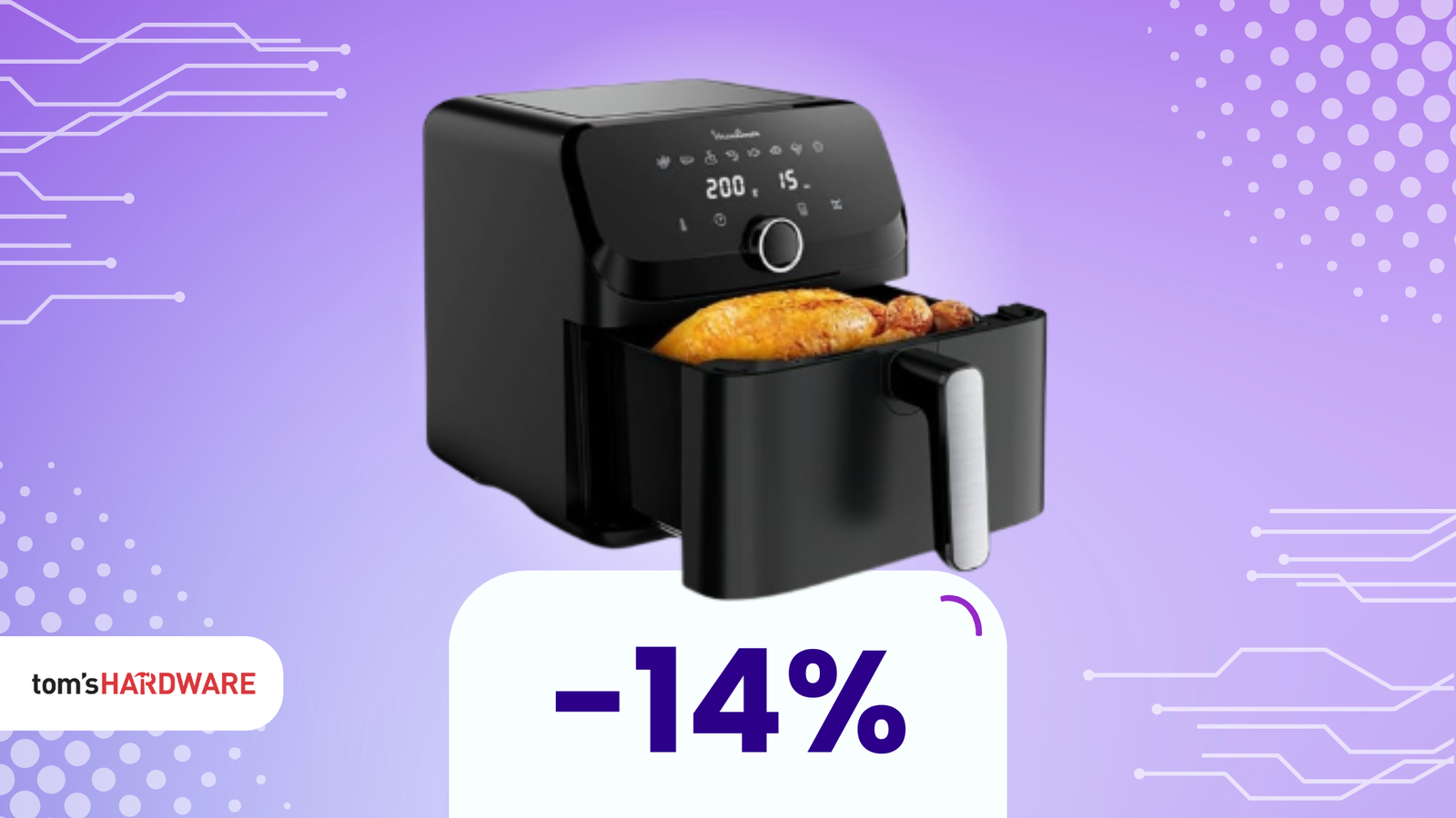 Immagine di Moulinex Easy Fry Mega a solo 120€: il fritto XXL per famiglie affamate!