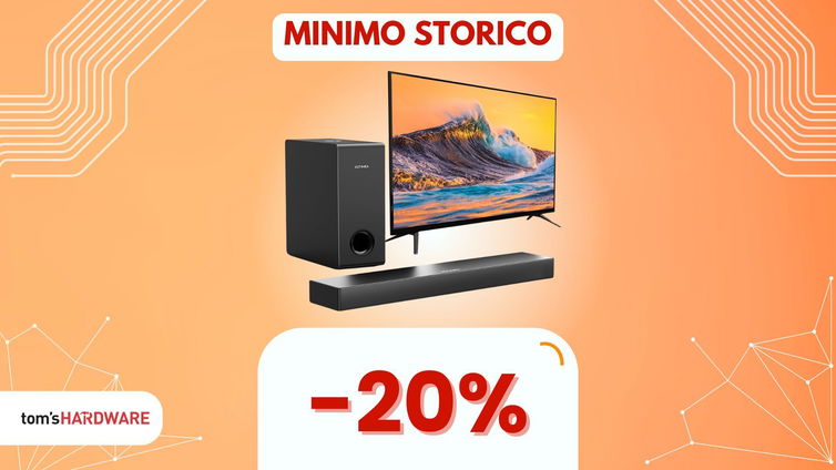 Immagine di Con questa offerta. l'audio PERFETTO per il tuo cinema a casa costa meno di quanto pensi!